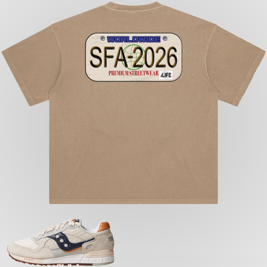 LICENSE PLATE | WASHED TEE