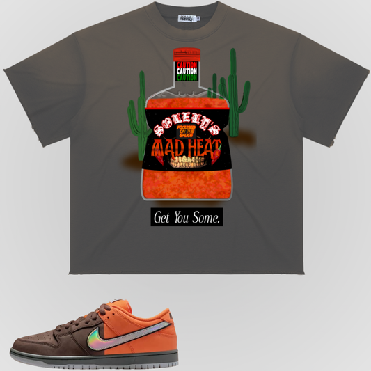 MAD HEAT | RAW EDGE TEE