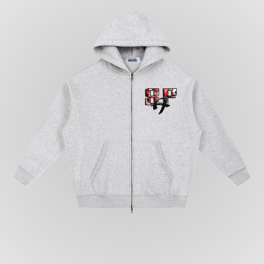 NOT MADE 4 THE WEAK | ZIP-UP HOODIE