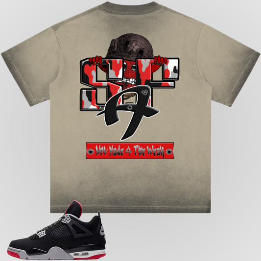 NOT MADE 4 THE WEAK | REVERSE DYED TEE