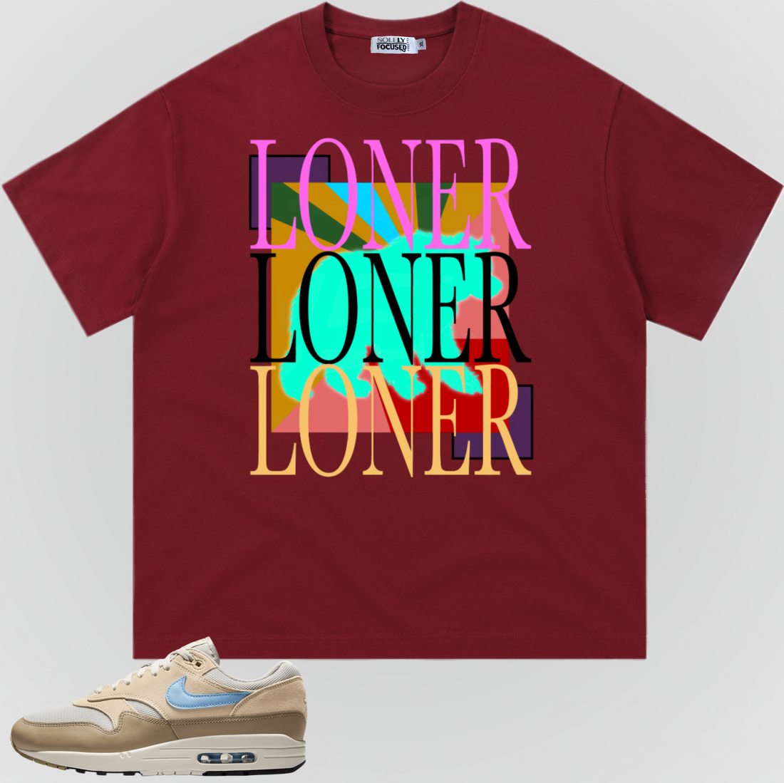 LONER TEE: An Oversized Graphic T-Shirt About the Journey Within