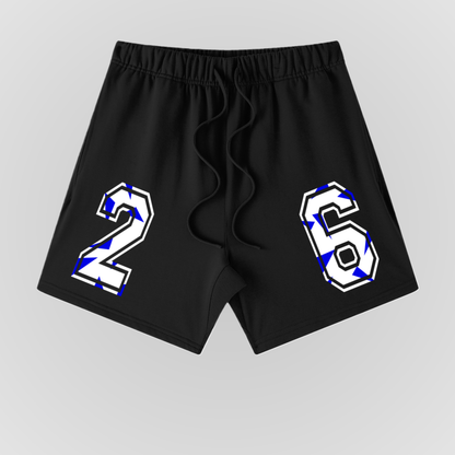 26 (BLACK) | HEAVYWEIGHT COTTON SHORTS
