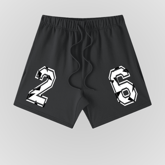 26 (GRAY) | HEAVYWEIGHT COTTON SHORTS