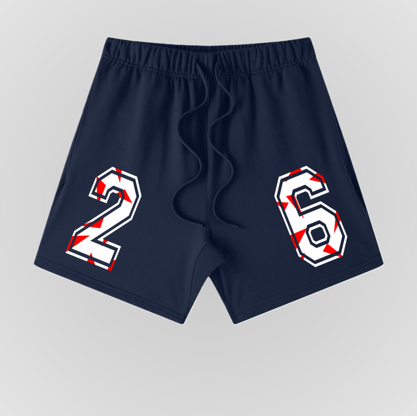 26 (NAVY) | HEAVYWEIGHT COTTON SHORTS