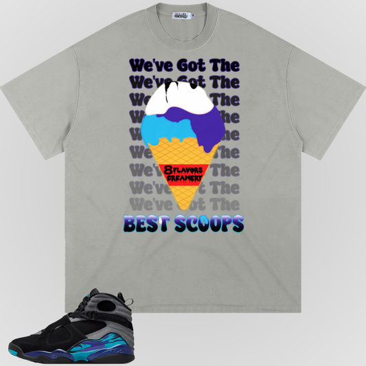 8 FLAVORS CREAMERY | HEAVY TEE