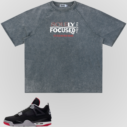 ADDICT | WASHED RAW EDGE TEE