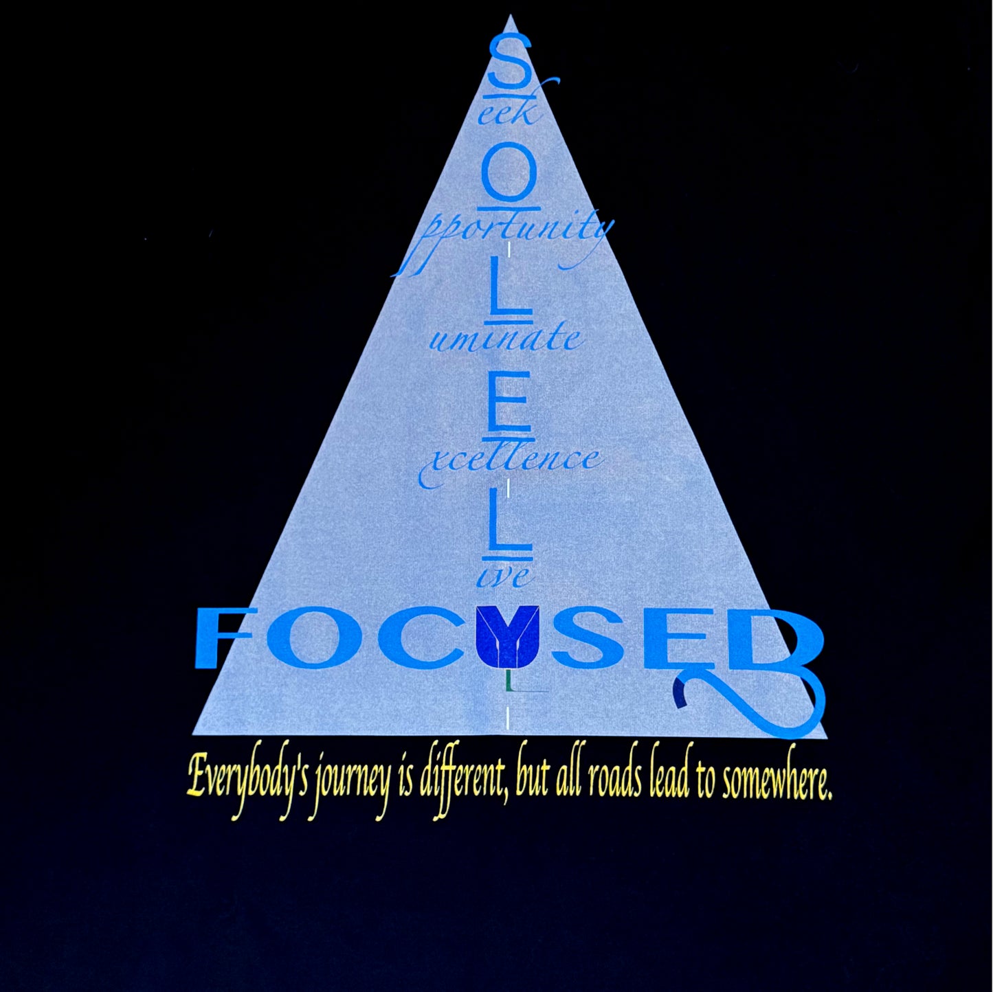 ALL ROADS (AQUA) | Heavyweight Tee