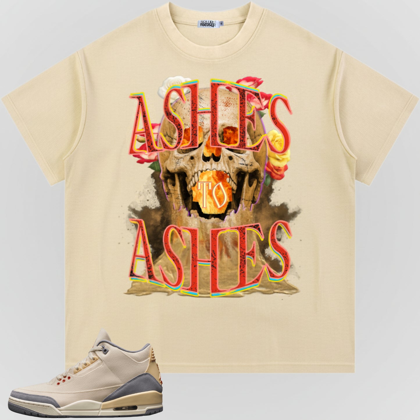 ASHES TO ASHES | WAFFLE KNIT TEE