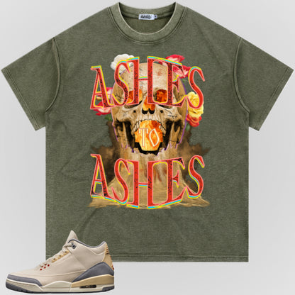 ASHES TO ASHES | WAFFLE KNIT TEE