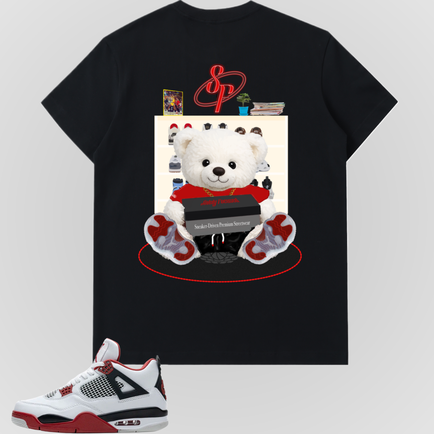 BUILD A BEAR (RED) | STANDARD SLEEVE MAX HEAVY TEE
