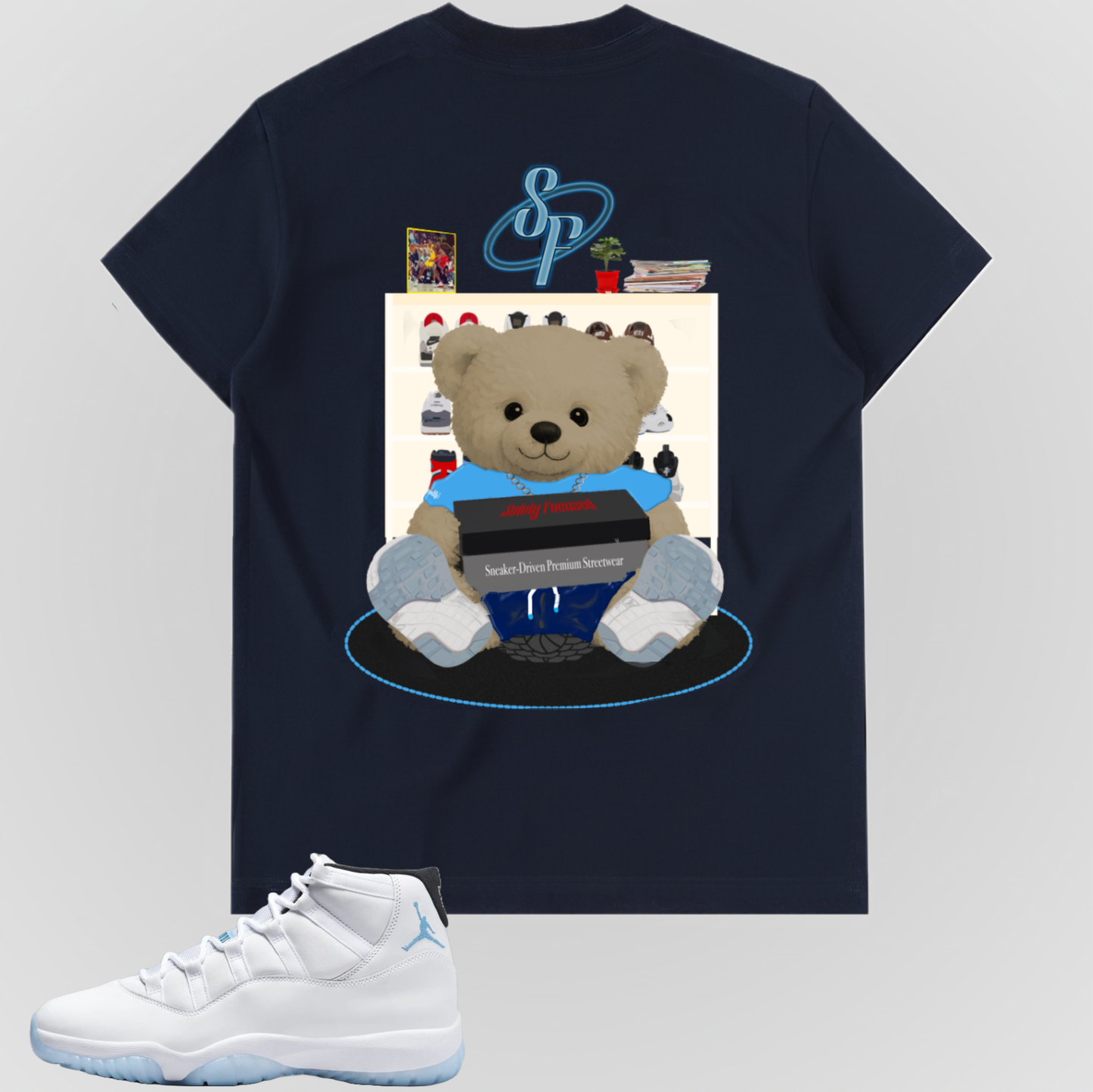BUILD A BEAR (BLUE) | STANDARD SLEEVE MAX HEAVY TEE