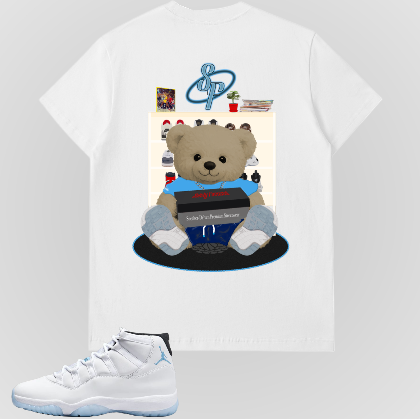BUILD A BEAR (BLUE) | STANDARD SLEEVE MAX HEAVY TEE