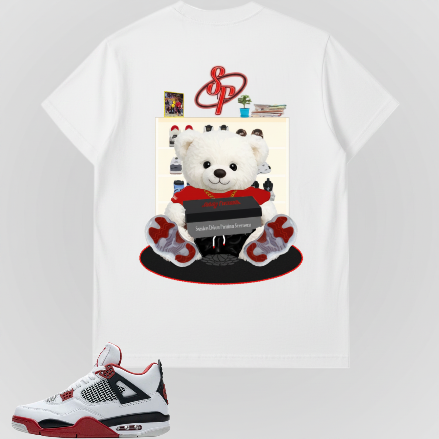 BUILD A BEAR (RED) | STANDARD SLEEVE MAX HEAVY TEE