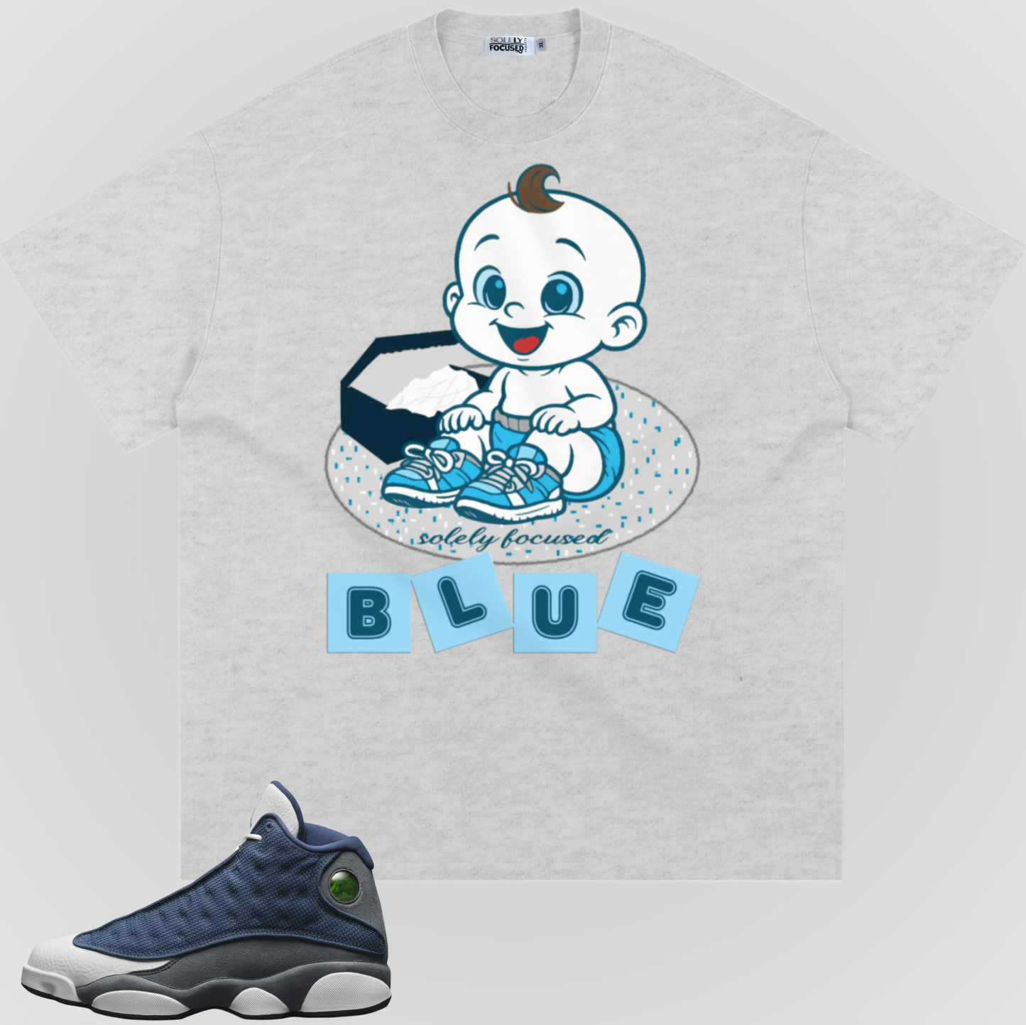 BABY BLUE | HEAVY TEE