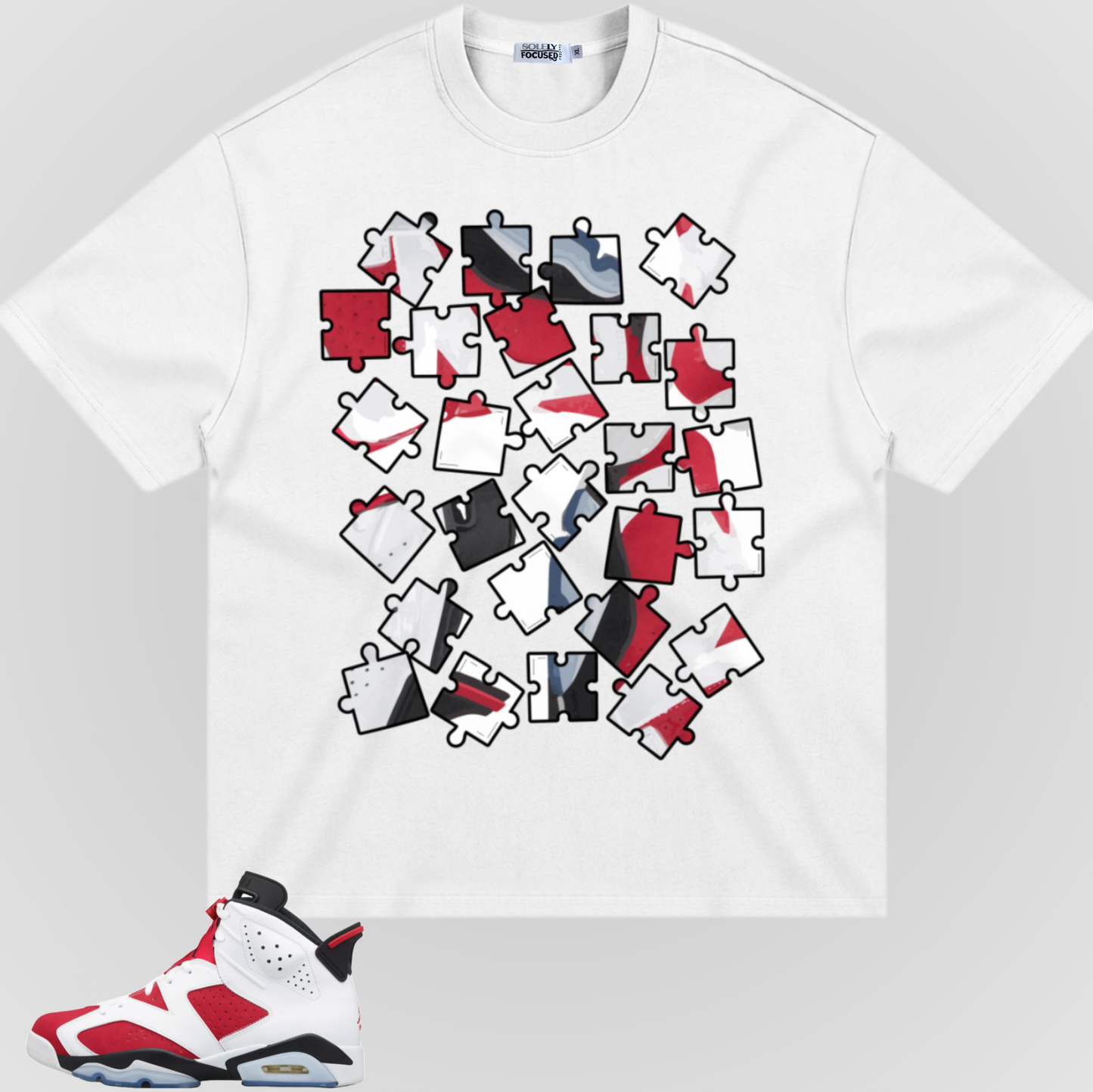 CARMINE PUZZLE | MAX HEAVY TEE
