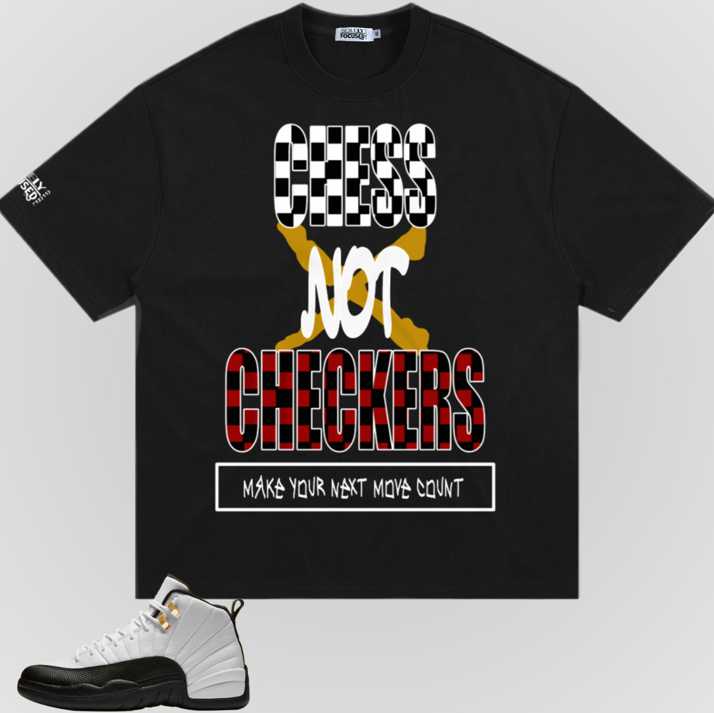 CHESS NOT CHECKERS | MAX HEAVY TEE
