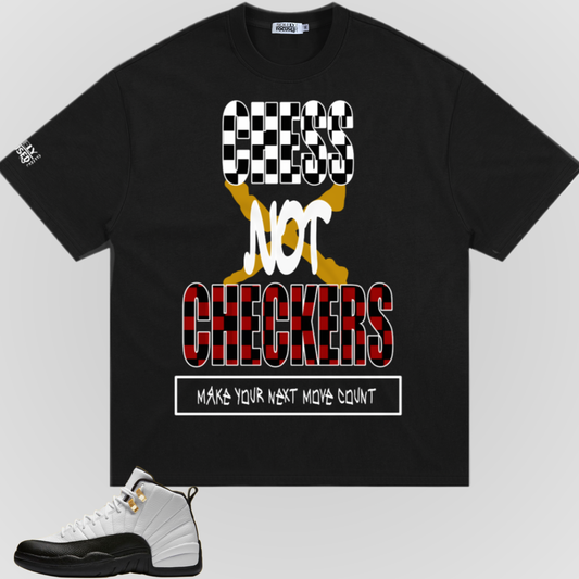 CHESS NOT CHECKERS | MAX HEAVY TEE