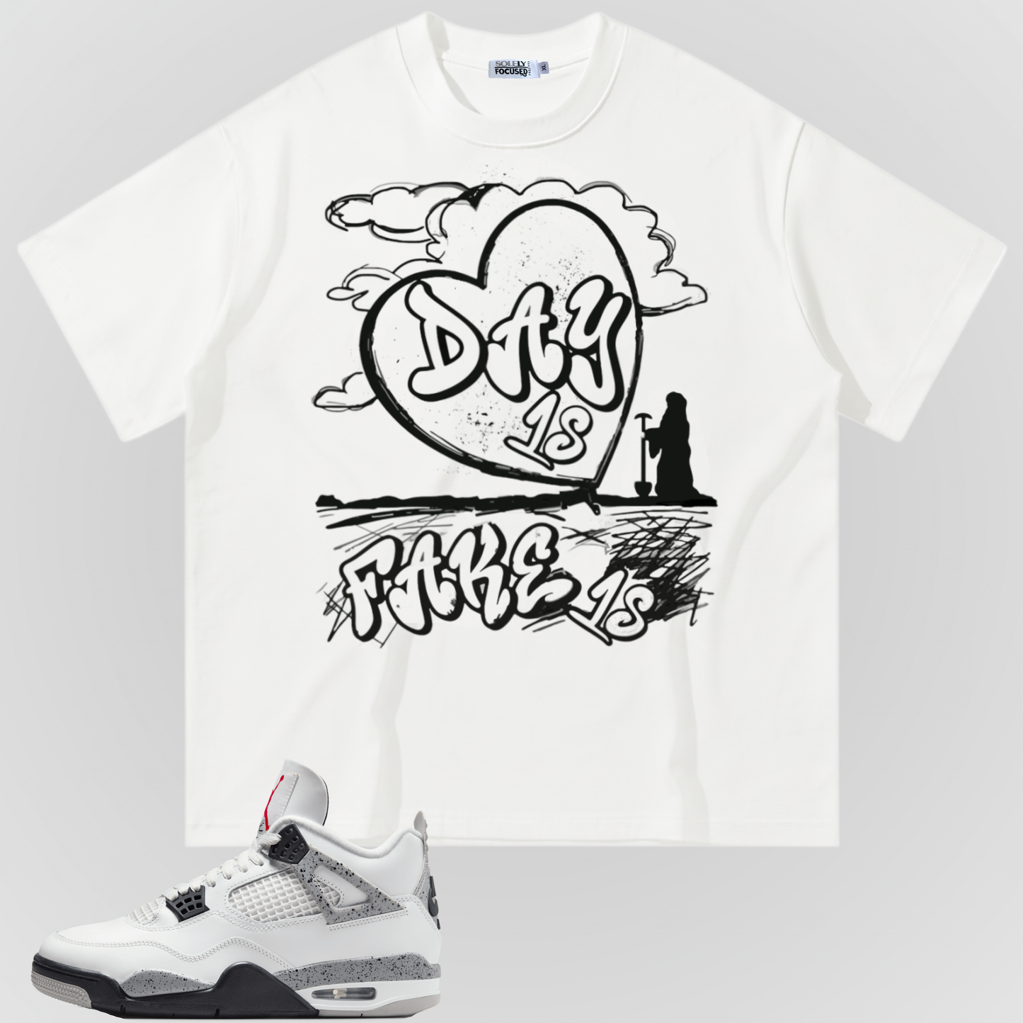 DAY 1s FAKE 1s | OVERSIZED TEE