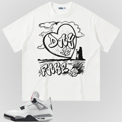 DAY 1s FAKE 1s | OVERSIZED TEE