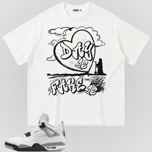 DAY 1s FAKE 1s | OVERSIZED TEE