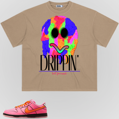 DRIPPIN' (PINK / MULTI-COLOR) | WASHED TEE