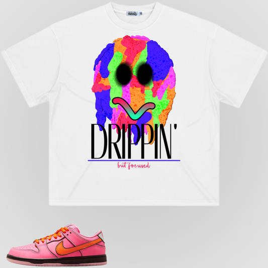DRIPPIN' (PINK / MULTI-COLOR) | WASHED TEE