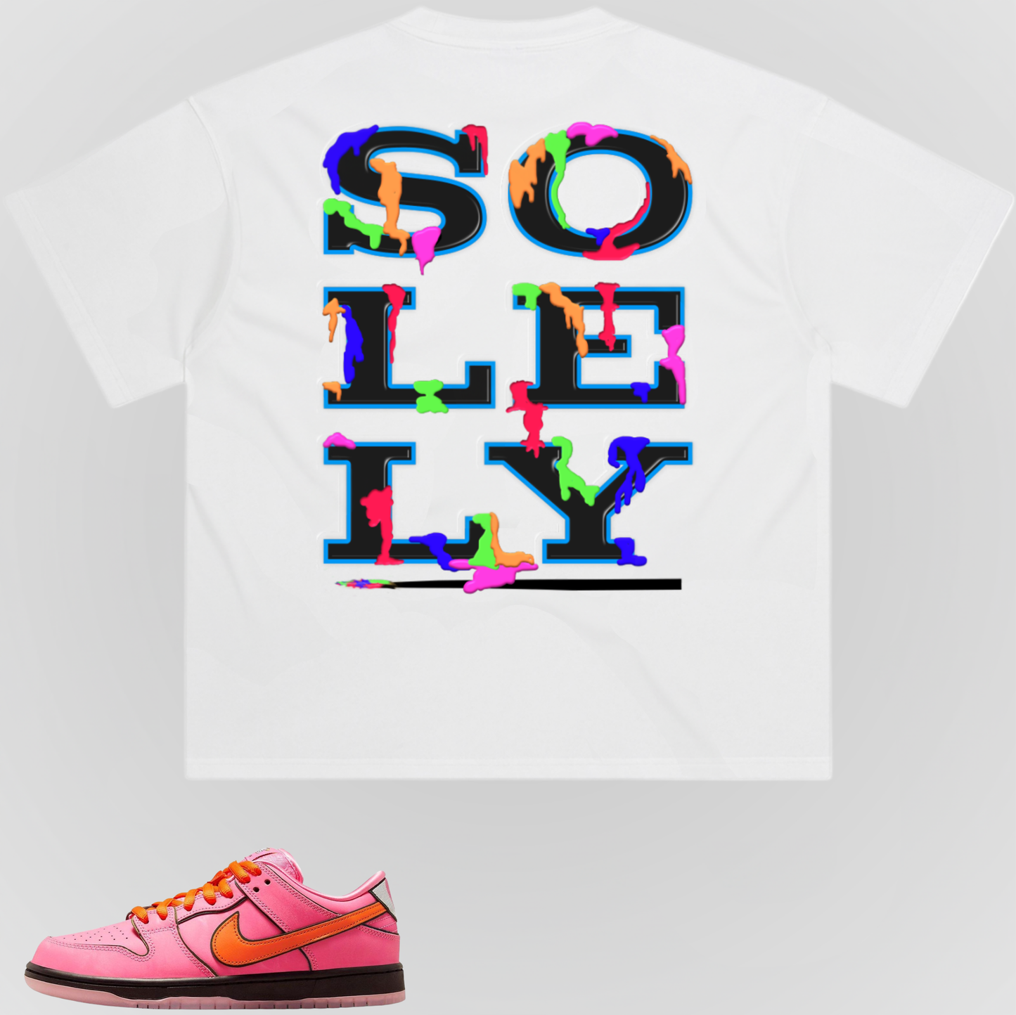 DRIPPIN' (PINK / MULTI-COLOR) | WASHED TEE