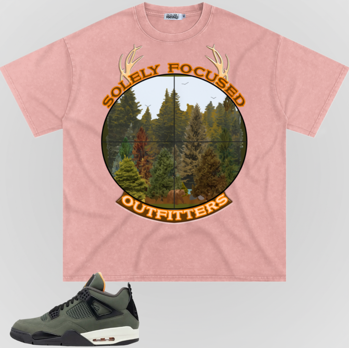 FOR THE TREES (BROWN FONT) | SNOW WASHED TEE