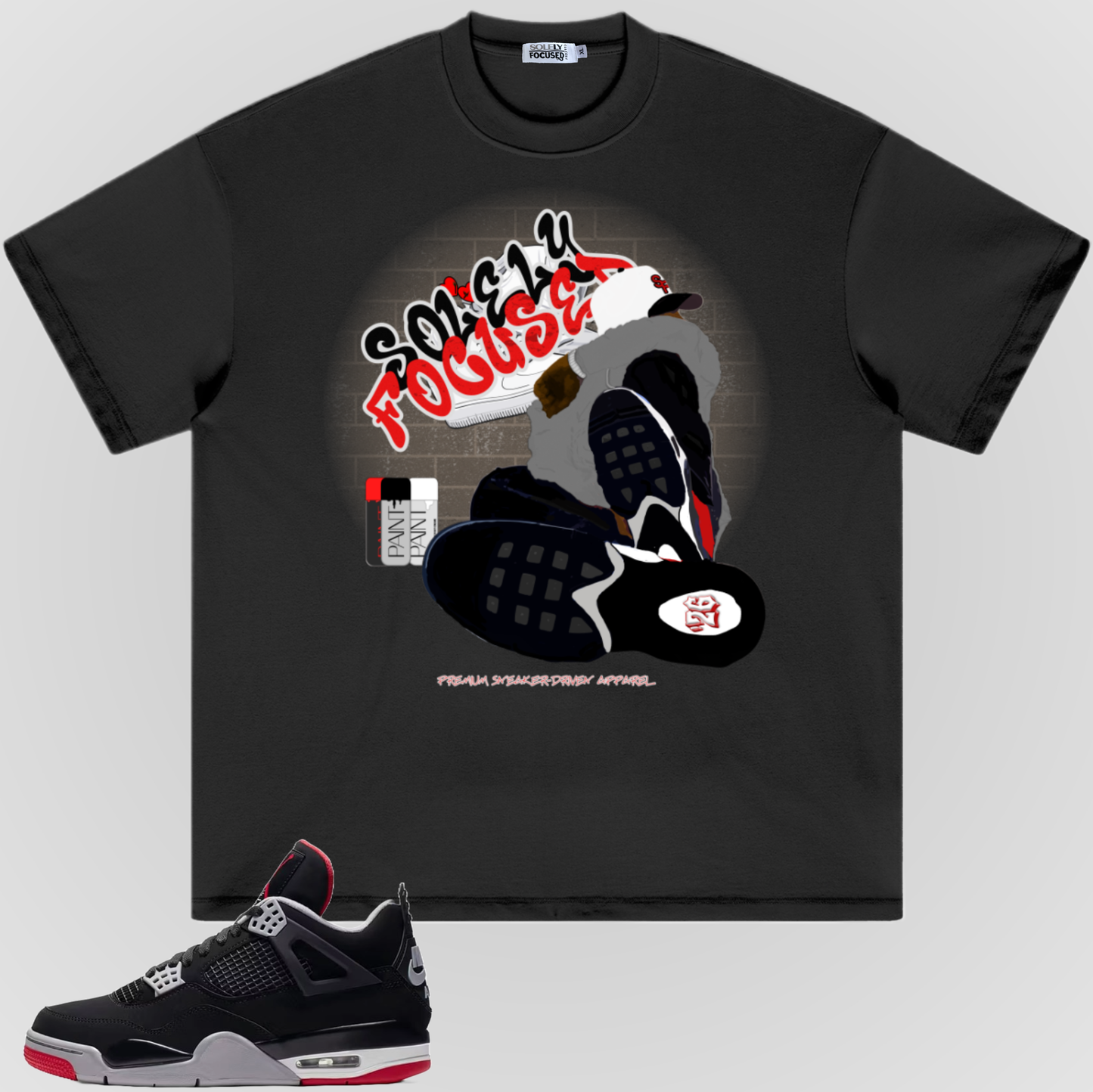 GRAFFITI (BRED) | HEAVY TEE