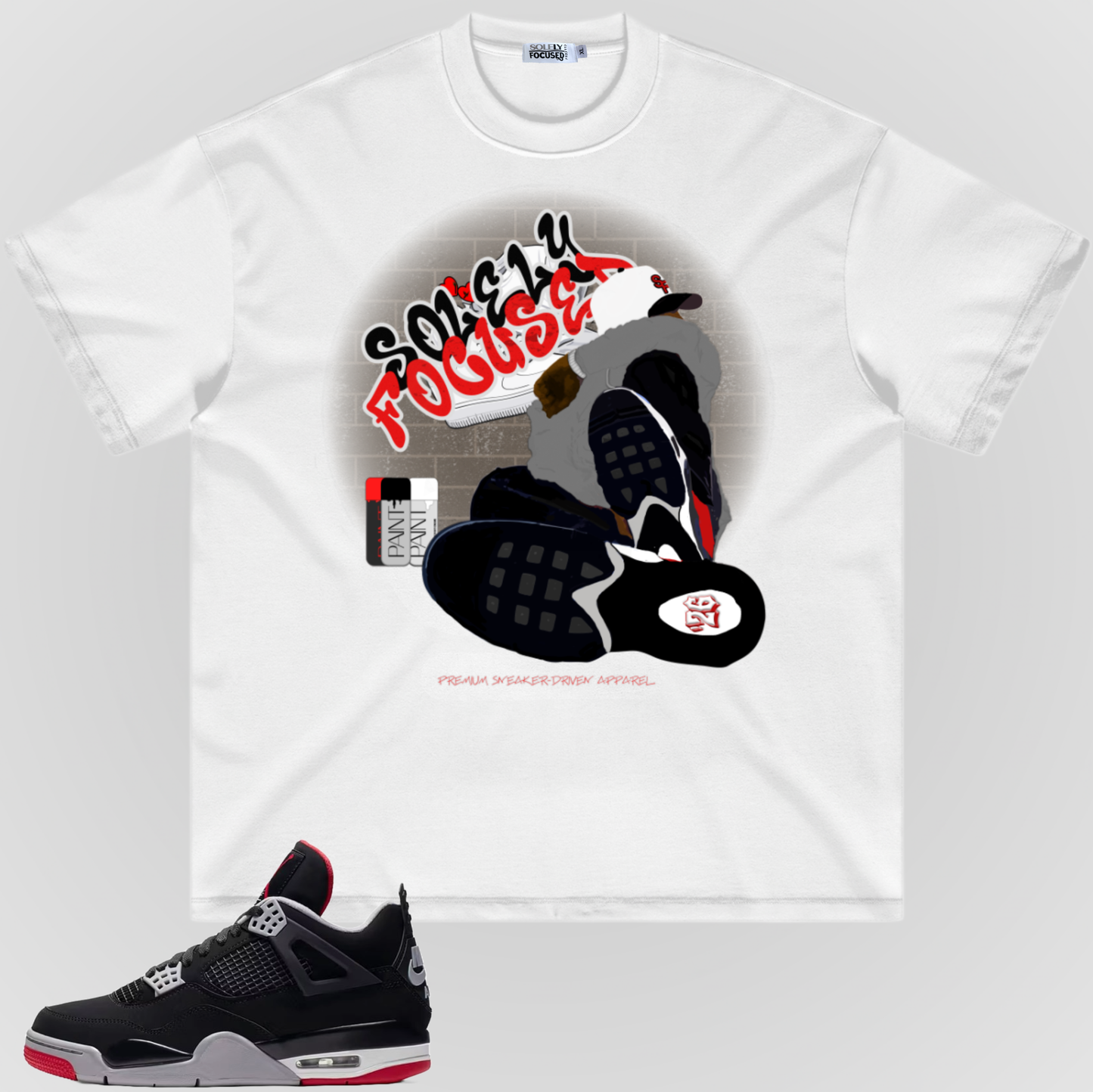 GRAFFITI (BRED) | HEAVY TEE