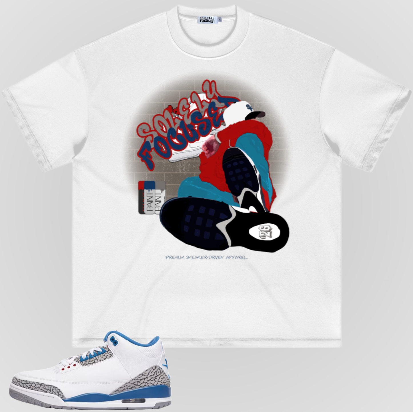 GRAFFITI (TRUE BLUE) | HEAVY TEE