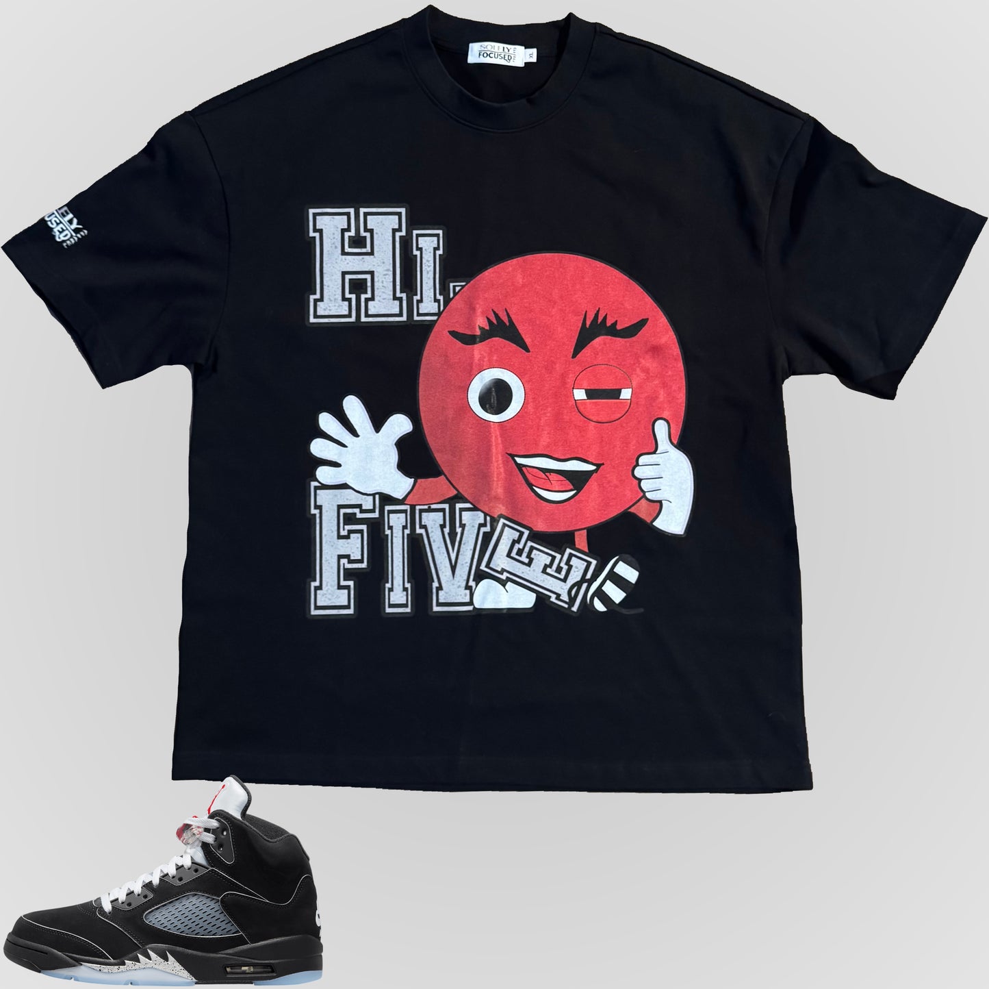 HI-FIVE (BRED) | Heavyweight Tee