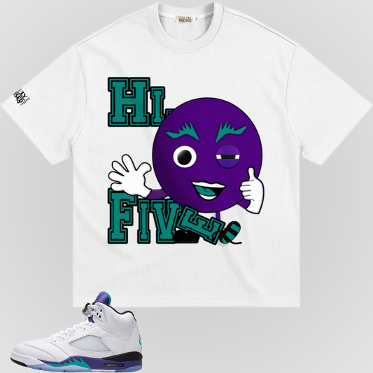 HI-FIVE (GRAPE) | MAX HEAVY TEE