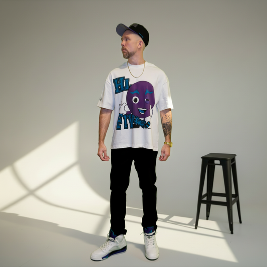 HI-FIVE (GRAPE) | Heavyweight Tee