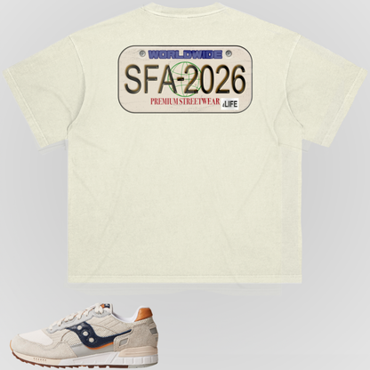 LICENSE PLATE | WASHED TEE