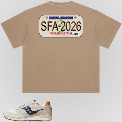 LICENSE PLATE | WASHED TEE