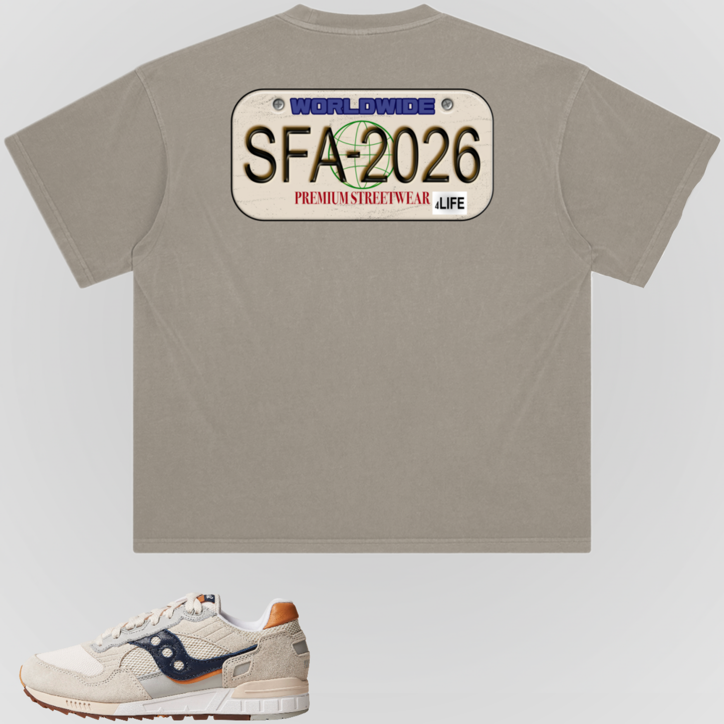 LICENSE PLATE | WASHED TEE
