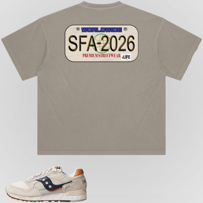 LICENSE PLATE | WASHED TEE