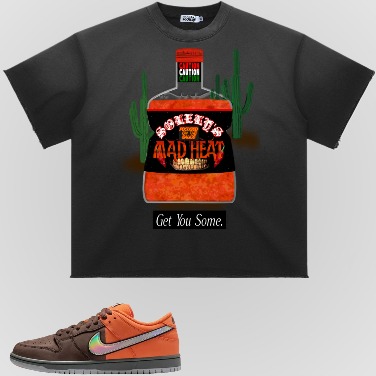 MAD HEAT | RAW EDGE TEE