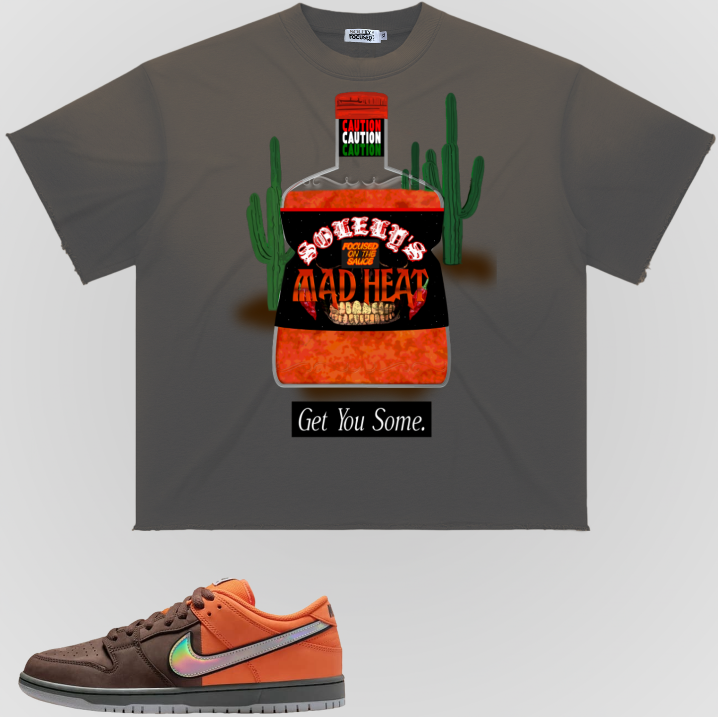 MAD HEAT | RAW EDGE TEE