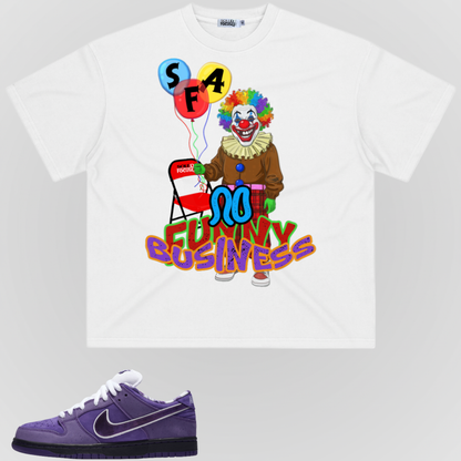 NO FUNNY BUSINESS | WASHED TEE