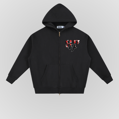 NOT MADE 4 THE WEAK | ZIP-UP HOODIE