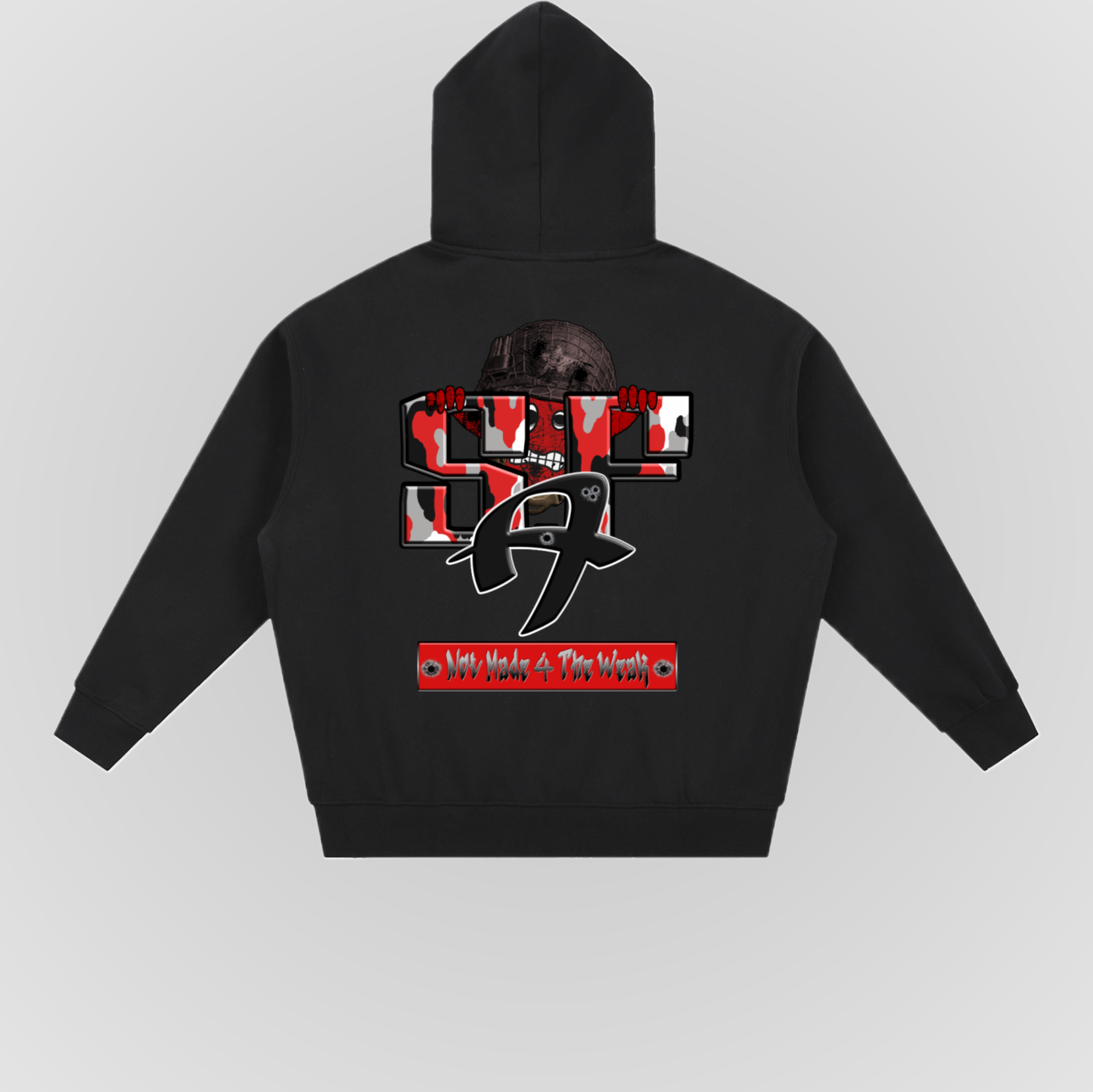 NOT MADE 4 THE WEAK | ZIP-UP HOODIE