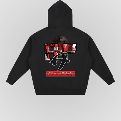 NOT MADE 4 THE WEAK | ZIP-UP HOODIE