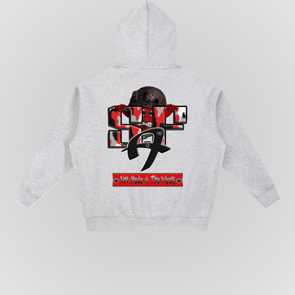 NOT MADE 4 THE WEAK | ZIP-UP HOODIE