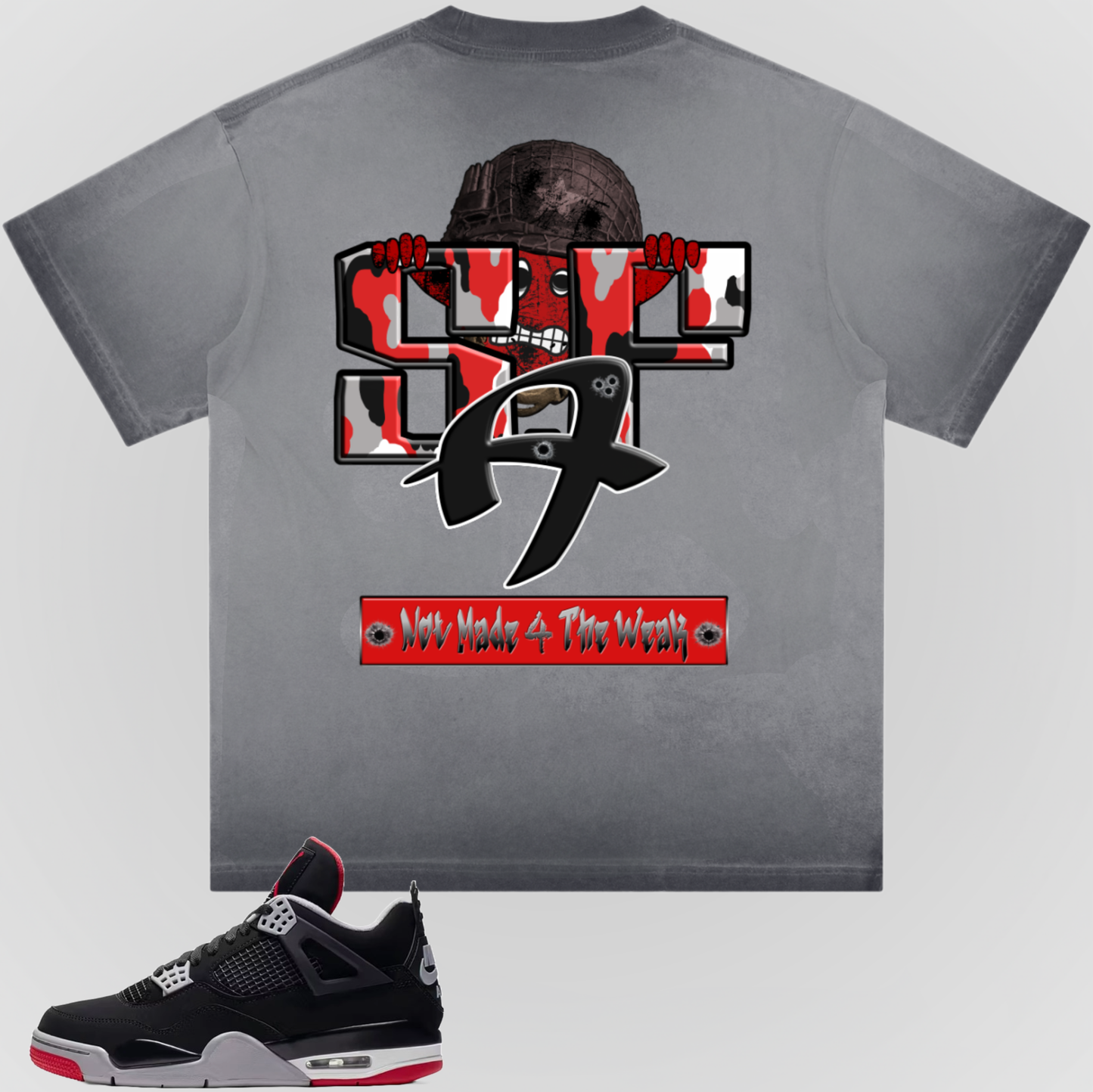 NOT MADE 4 THE WEAK | REVERSE DYED TEE
