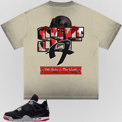 NOT MADE 4 THE WEAK | REVERSE DYED TEE