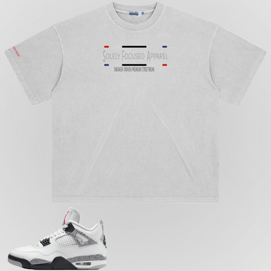 S.F.A ESSENTIALS (GREY) | WASHED TEE