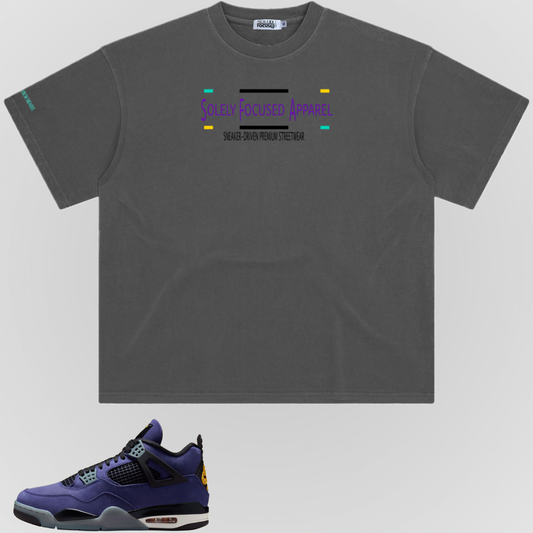 S.F.A ESSENTIALS (PURPLE) | WASHED TEE