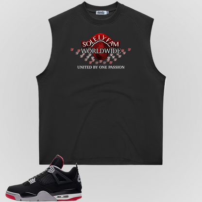 SF WORLDWIDE (BLACK)| Muscle Tee
